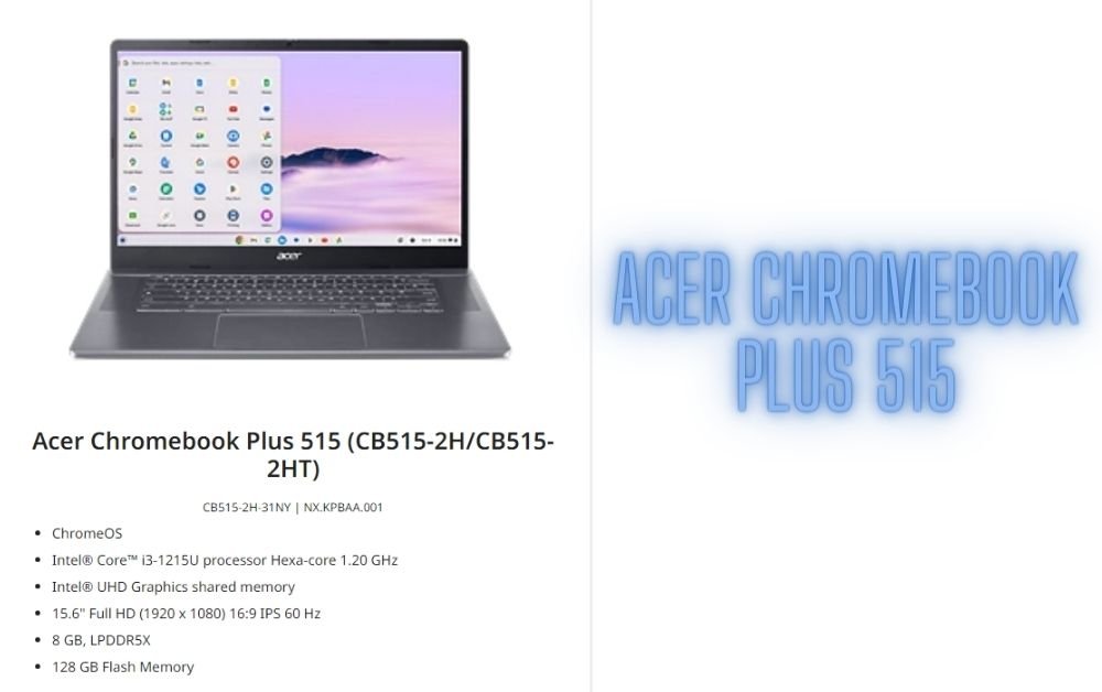 Acer Chromebook Plus 515 