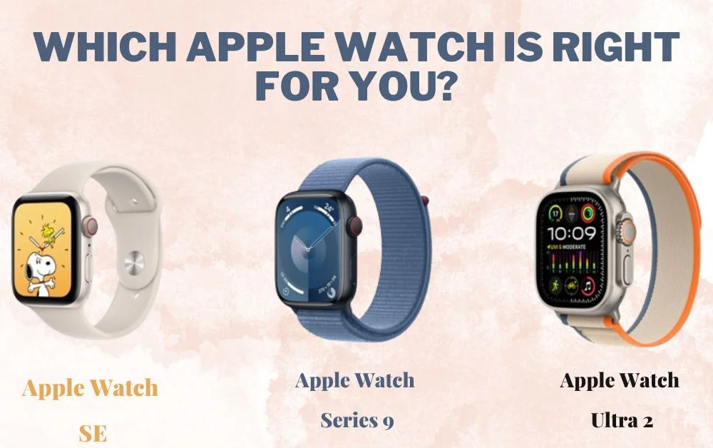 Which Apple Watch is right for you?: Apple Watch SE, Series 9, Ultra 2